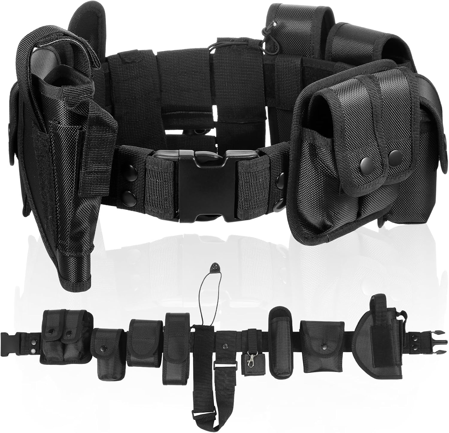 Men'S Formal Wear Belt - Polis Güvenlik Görev Kemerleri Düzeltme Memurları