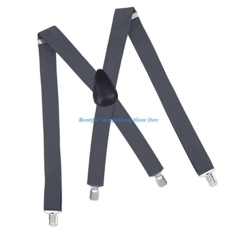 Men'S Formal Wear With Suspenders - E56A Premium Erkek Jartiyer Gerilebilir Jartiyer