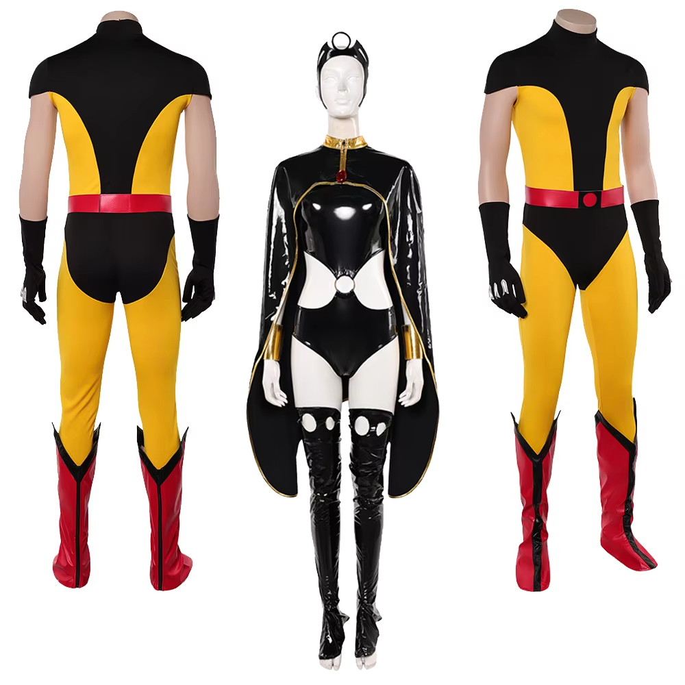 Men'S Formal Wear Belt - Kurt Logan Cosplay Bodysuit Fırtına Ororo