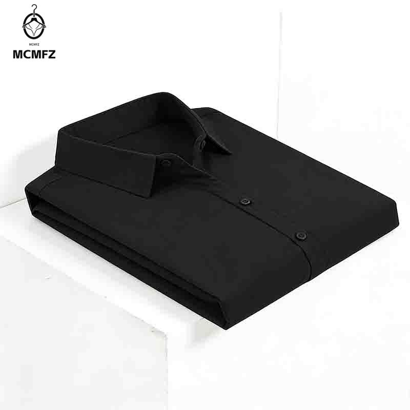 Men Formal Wear For Summer - Erkek Kısa Kollu Düğmeli Gömlek Resmi