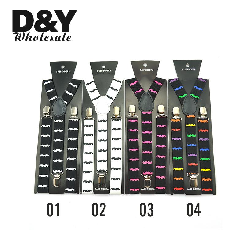 Men'S Formal Wear With Suspenders - Klasik Y-Back Askılar Güçlü Klipsli Ayarlanabilir