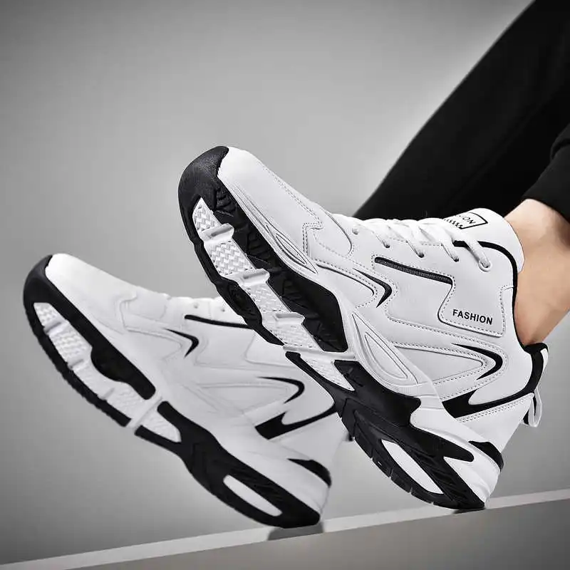 Men Formal Wear With Sneakers - Soğuk geçirmez Bahar Spor Ayakkabı Günlük