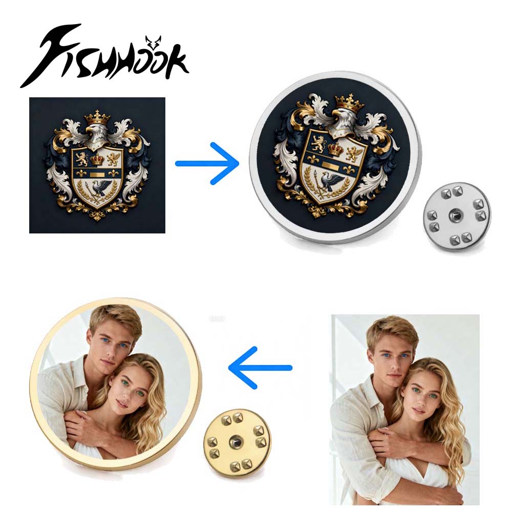 Baskılı Fotoğraf Etiketli Kişi - Tuxedo Lapel Pin incelemesi ve fiyatı