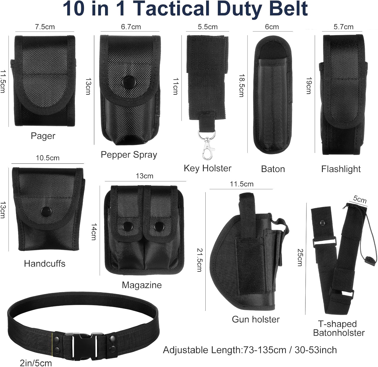 Polis Güvenlik Görev Kemerleri - Men'S Formal Wear Belt incelemesi ve fiyatı
