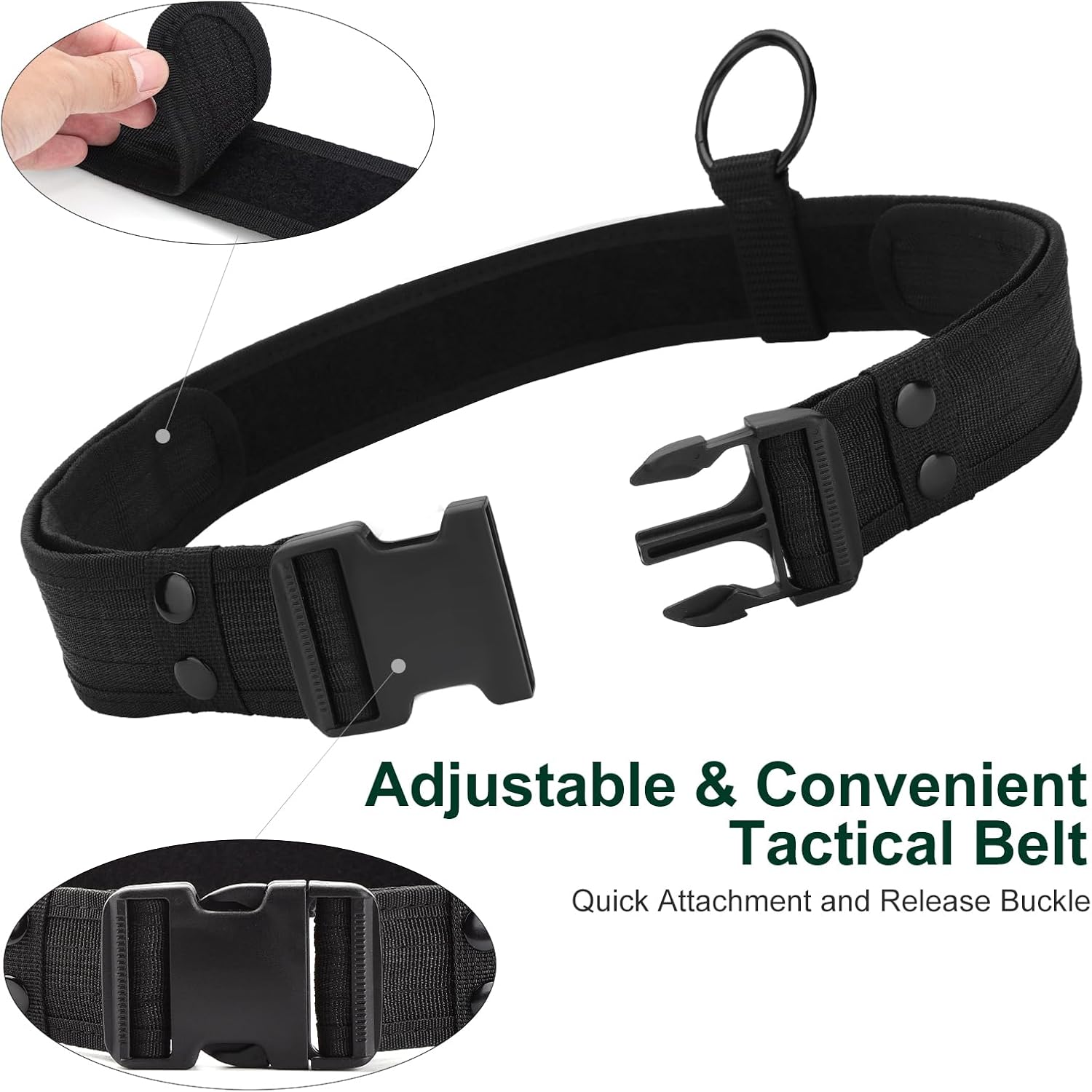 Polis Güvenlik Görev Kemerleri - Men'S Formal Wear Belt incelemesi ve fiyatı