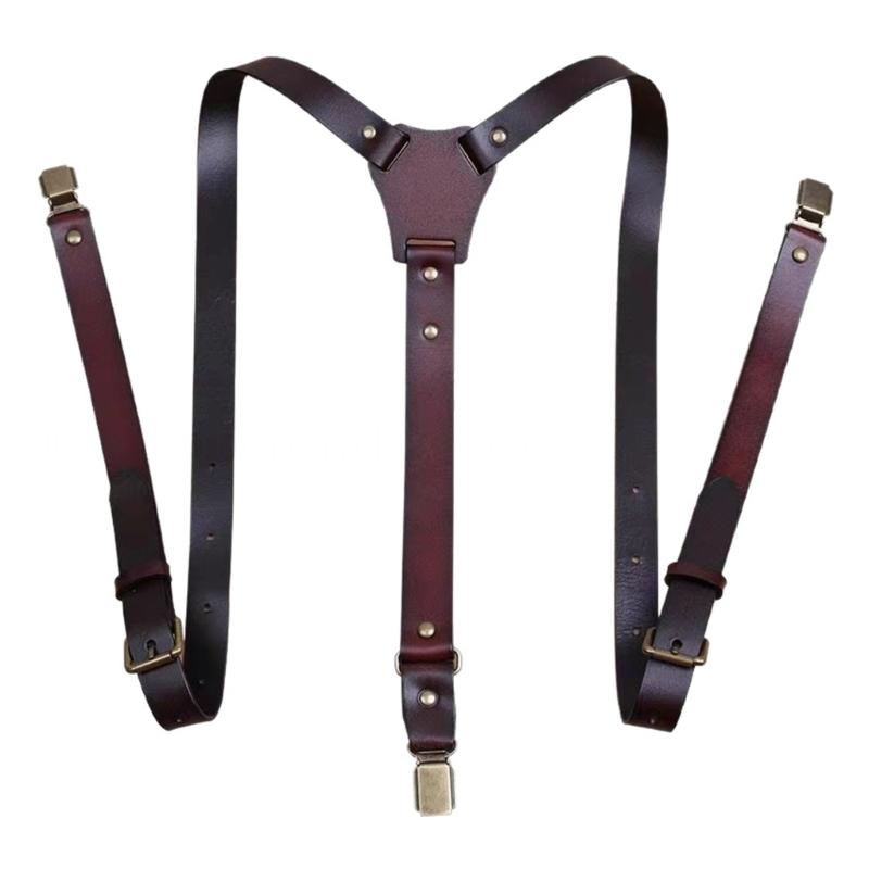 39BD Ayarlanabilir PU Deri Ask - Men'S Formal Wear With Suspenders incelemesi ve fiyatı