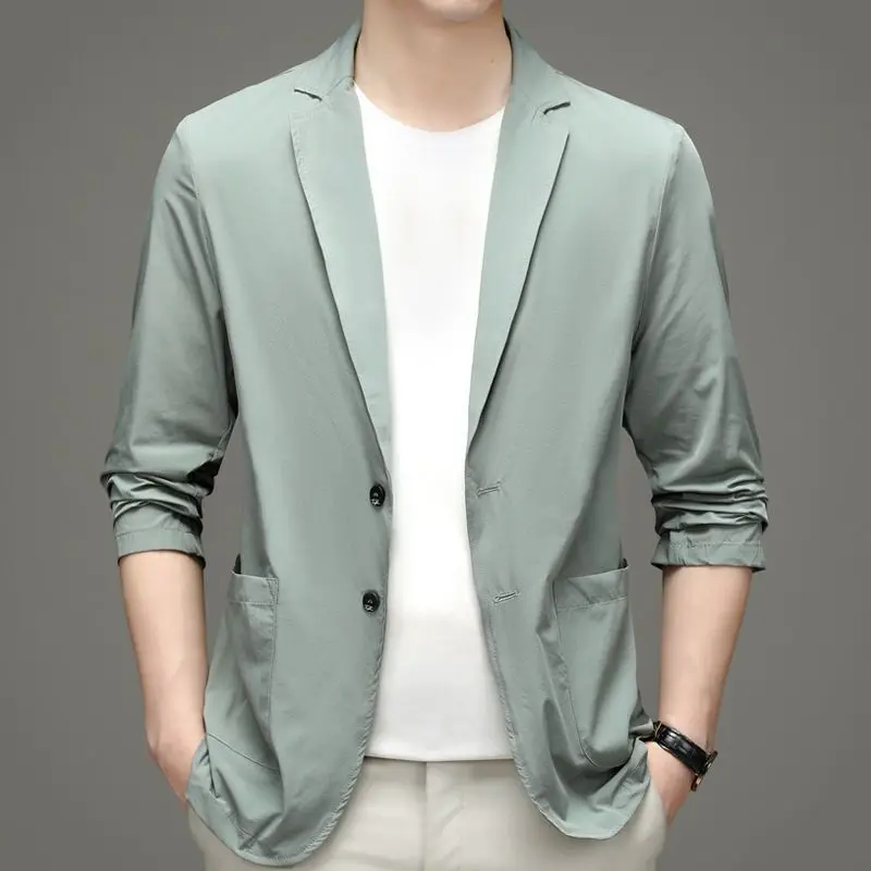 Yeni yaz erkekler ince Blazers - Men Formal Wear For Summer incelemesi ve fiyatı