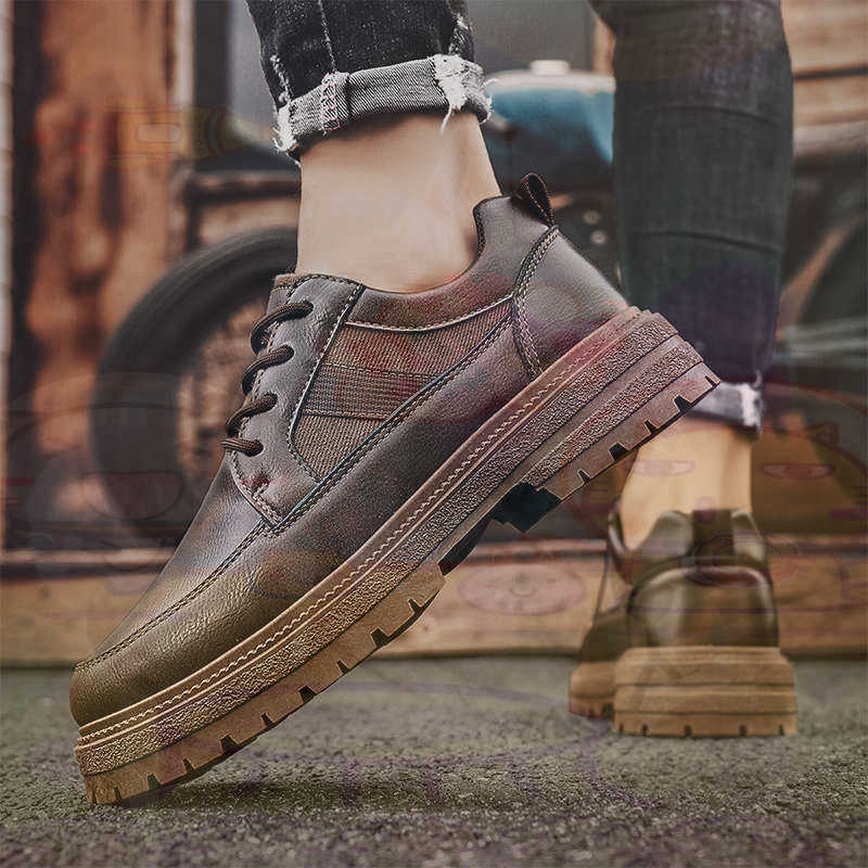 Koyu Doğal Deri Moda Eğitmenle - Men Formal Wear With Sneakers incelemesi ve fiyatı