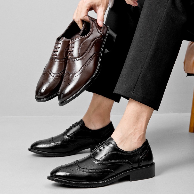 Klasik Erkek Stili Hakiki Deri - Men Formal Wear For Summer incelemesi ve fiyatı