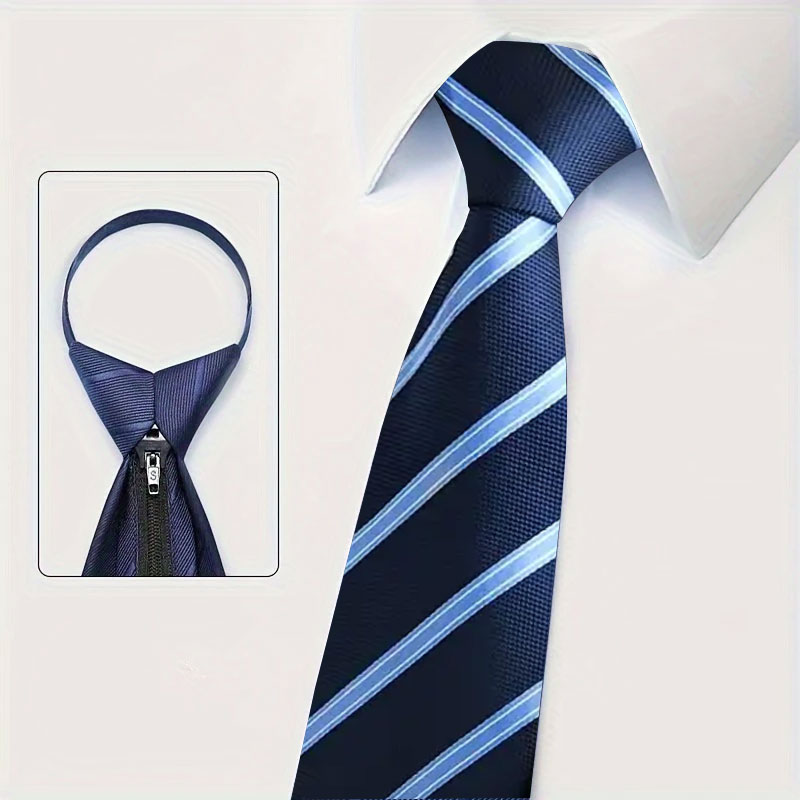 6 adet erkek Zip Kravat Bağlar - Men Formal Wear With Tie incelemesi ve fiyatı