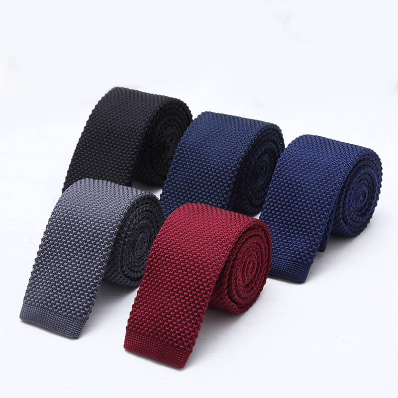 6 cm Düz Siyah Beyaz Örme Erke - Men Formal Wear With Tie incelemesi ve fiyatı