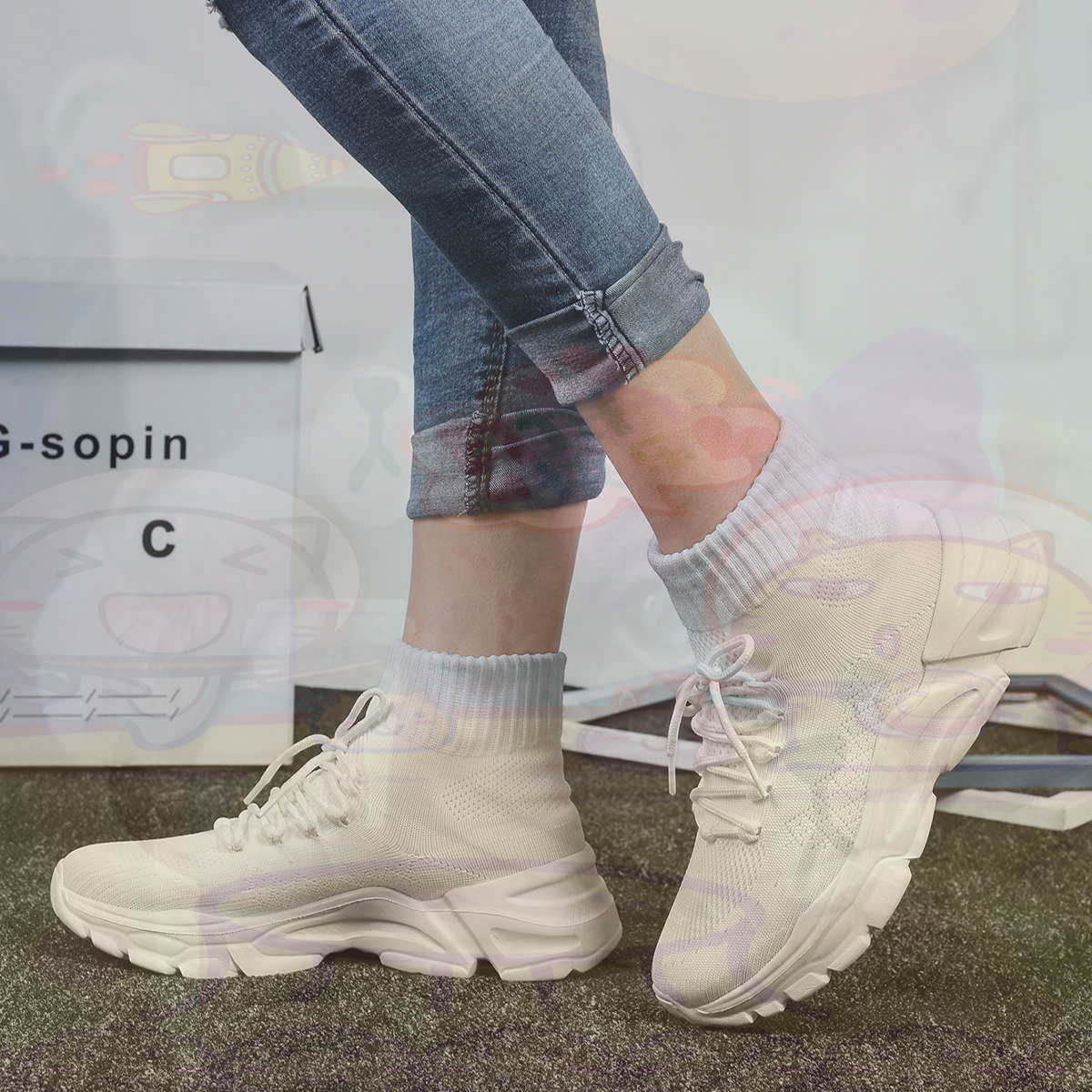 Yüksekliği Artırır Sümer Baske - Men Formal Wear With Sneakers incelemesi ve fiyatı