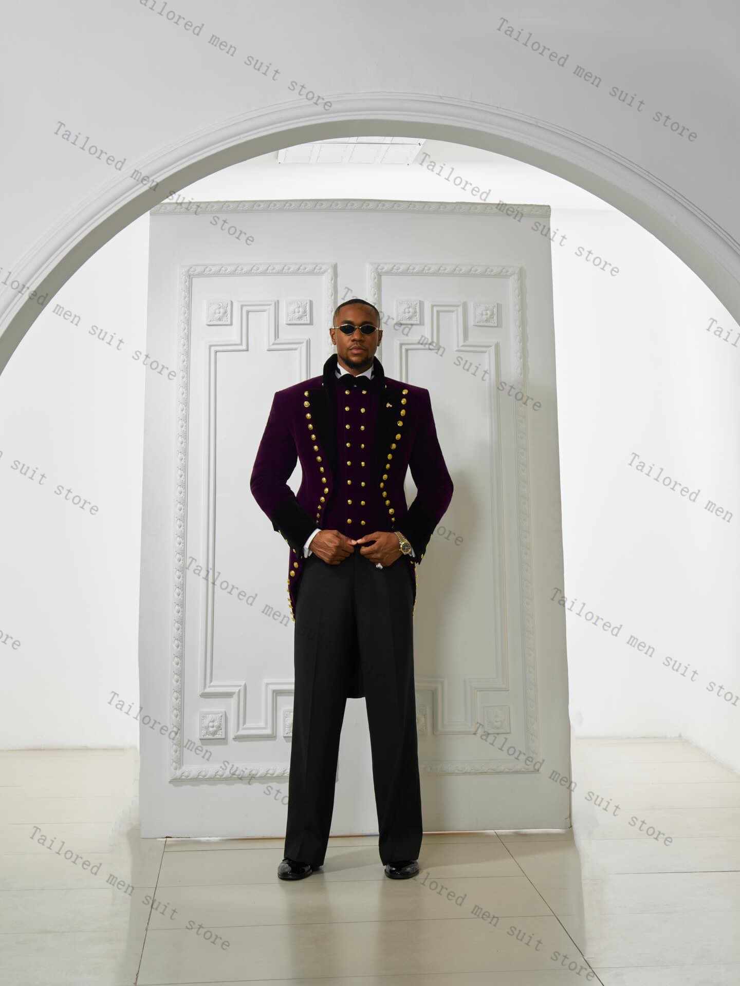 Mor Erkek Takım Elbise Pantolo - Men Formal Wear Purple incelemesi ve fiyatı