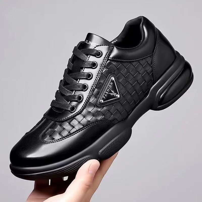 Yeni erkek deri ayakkabı platf - Men Formal Wear With Sneakers incelemesi ve fiyatı