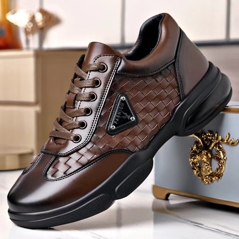 Yeni erkek deri ayakkabı platf - Men Formal Wear With Sneakers incelemesi ve fiyatı
